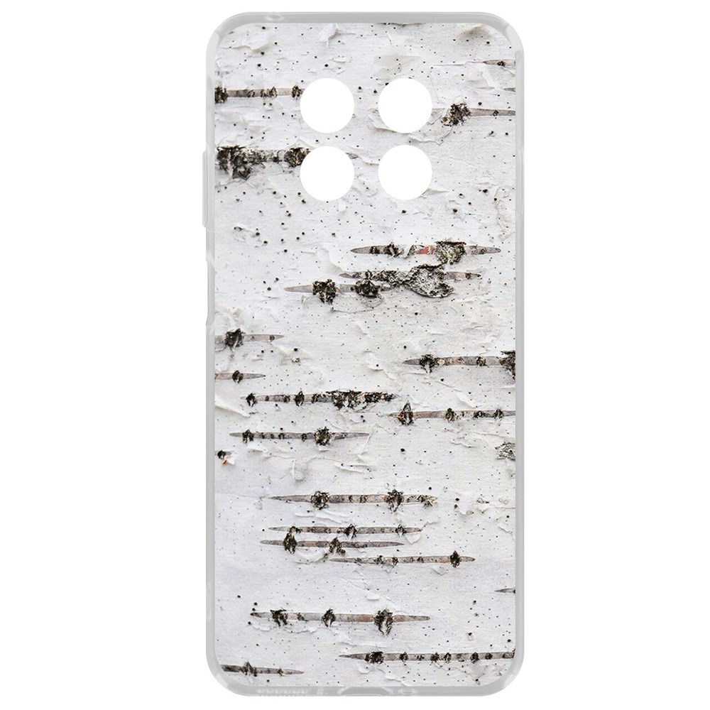 

Чехол-накладка Krutoff Clear Case Березка для Huawei Nova Y91, Прозрачный