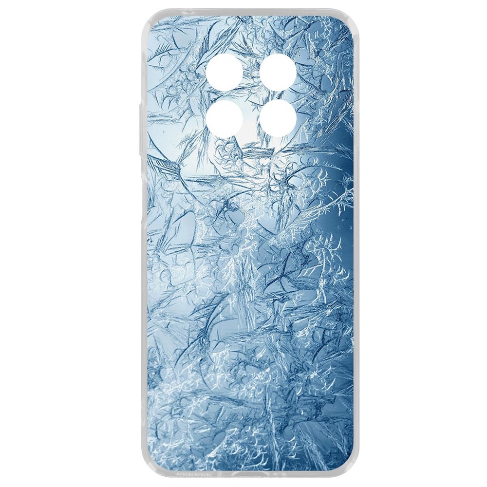 

Чехол-накладка Krutoff Clear Case Лед для Huawei Nova Y91, Прозрачный