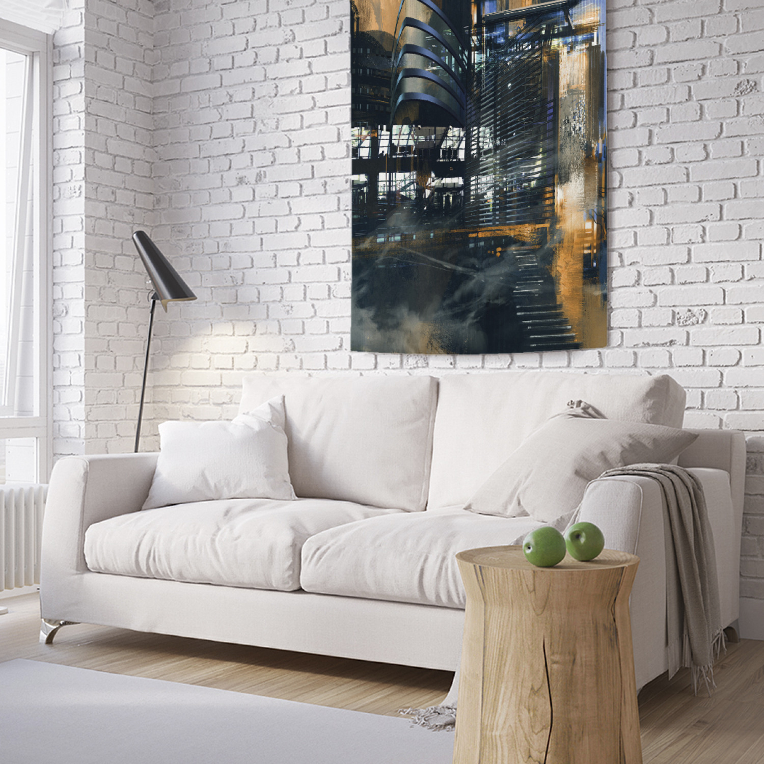 

Вертикальное фотопанно на стену JoyArty Город Киберпанк 100x150 см, Город Киберпанк