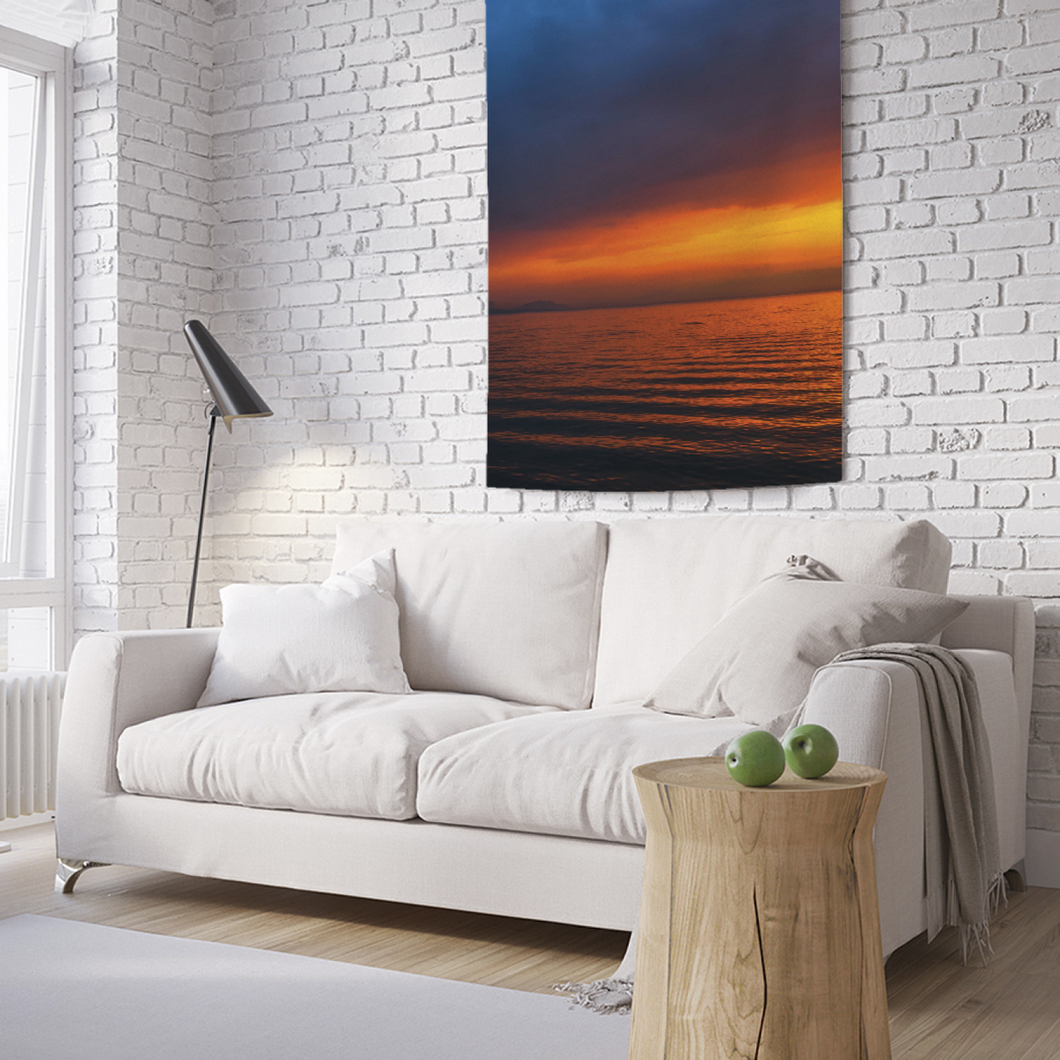 

Вертикальное фотопанно на стену JoyArty Грозовой закат 100x150 см, Грозовой закат