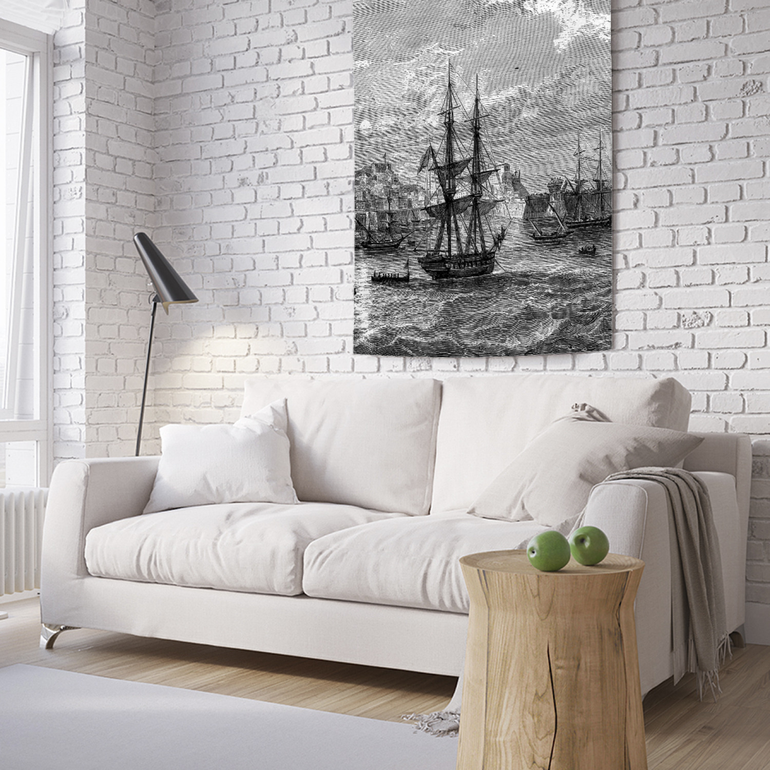 

Вертикальное фотопанно на стену JoyArty Корабли Петровского флота 100x150 см, Корабли Петровского флота