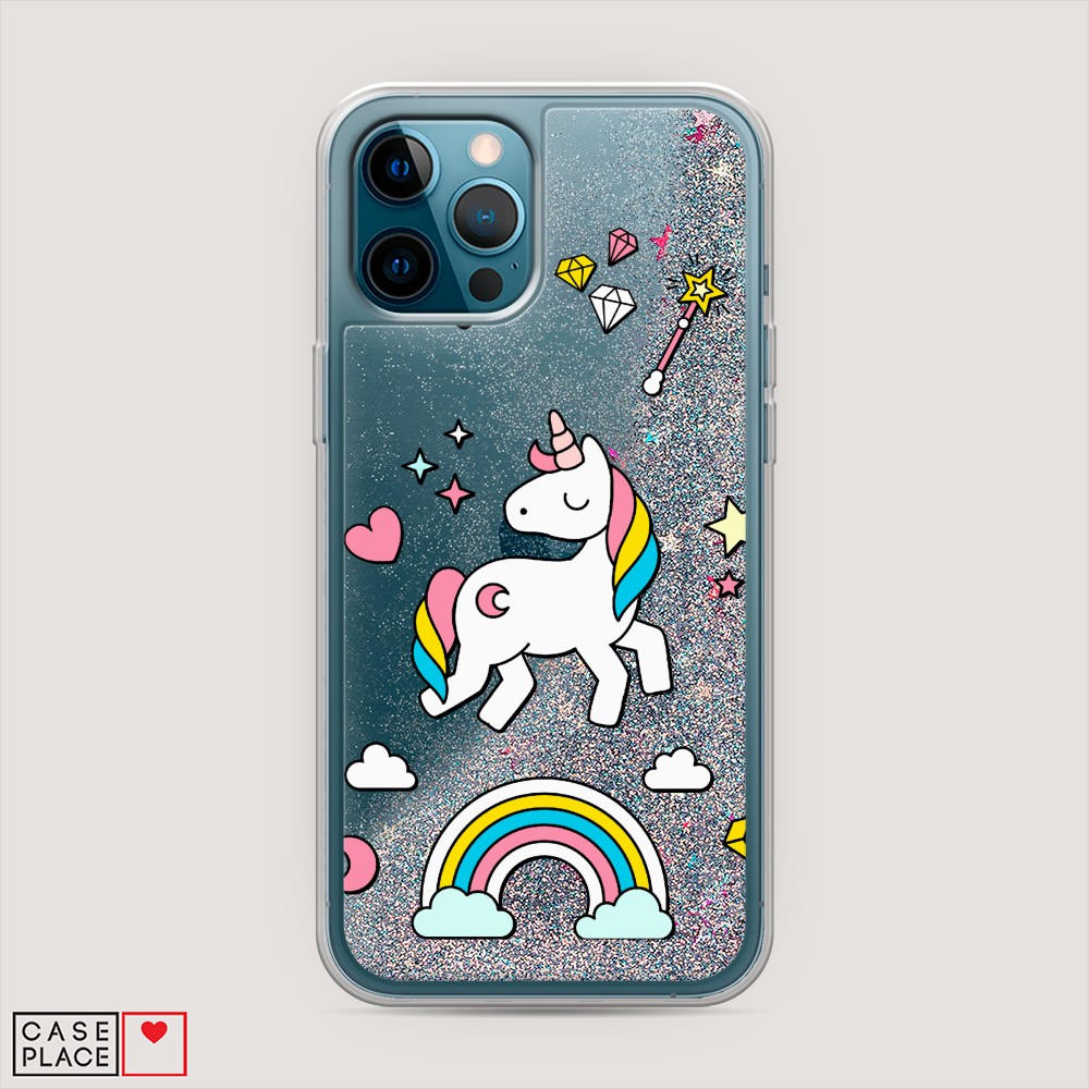 

Чехол Awog на Apple iPhone 12 Pro Max / Айфон 12 Pro Max "Принцесса единорог", Разноцветный, 12791-1