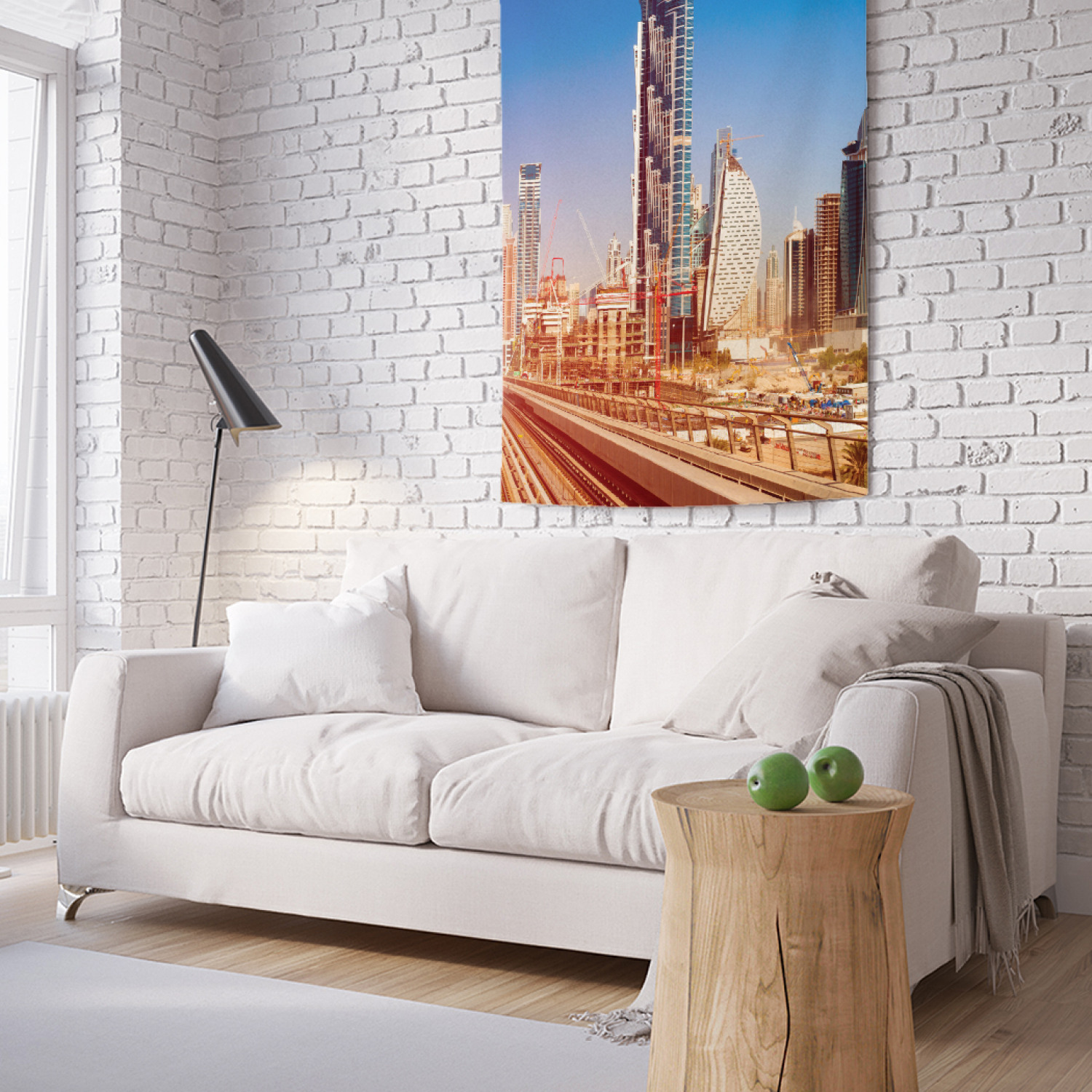 

Вертикальное фотопанно на стену JoyArty Утро в Дубае 100x150 см, Утро в Дубае