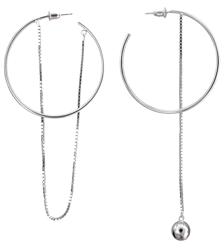 

Серьги женские из серебра Эстет С32С050857, без вставки, С32С050857