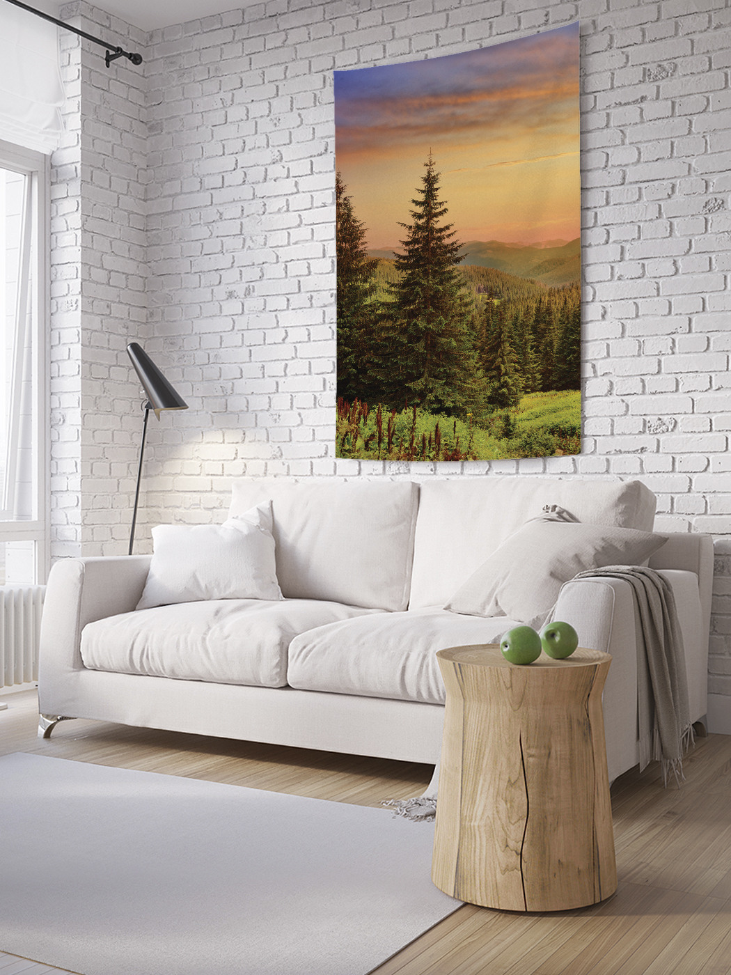 

Вертикальное фотопанно на стену JoyArty Старые ели 100x150 см, Старые ели