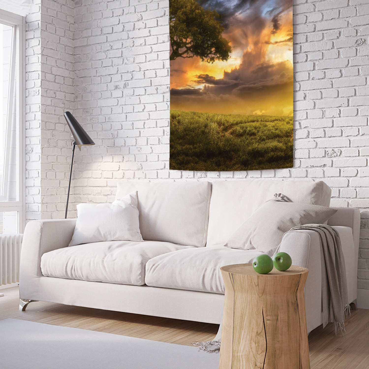 

Вертикальное фотопанно на стену JoyArty Мятежный рассвет 100x150 см, Мятежный рассвет