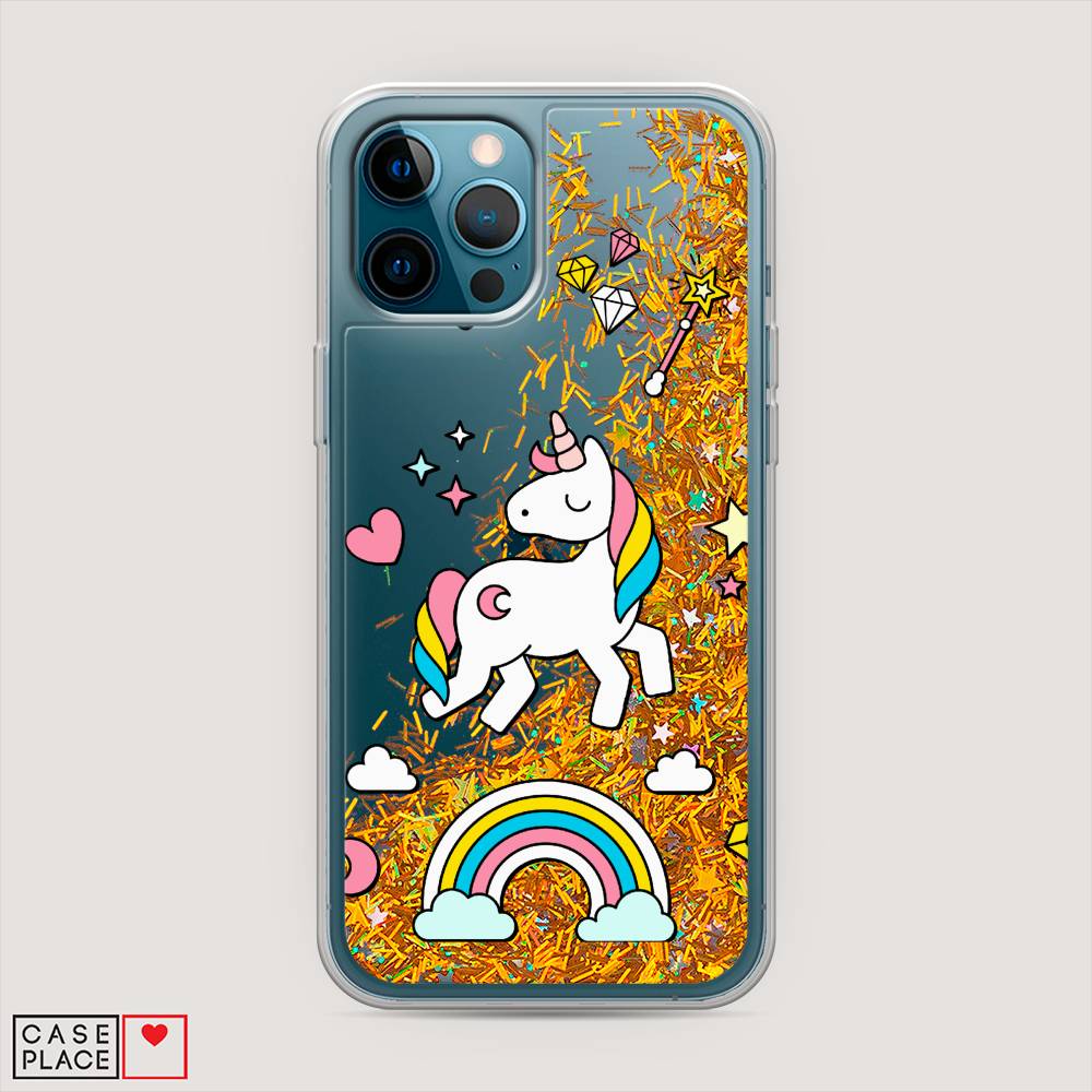 

Чехол Awog на Apple iPhone 12 Pro Max / Айфон 12 Pro Max "Принцесса единорог", Разноцветный, 12790-1