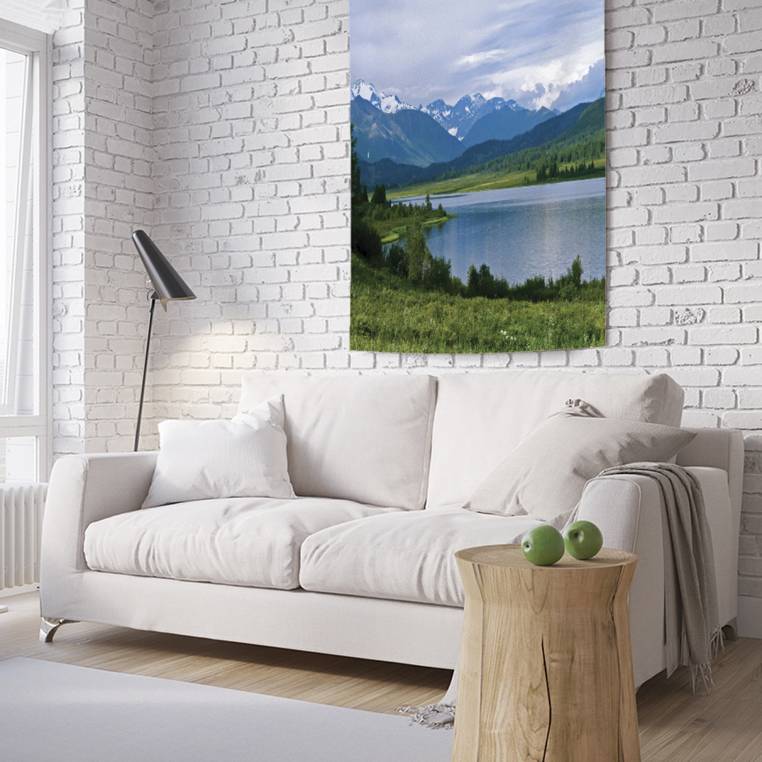 

Вертикальное фотопанно на стену JoyArty Пейзаж гор 100x150 см, Пейзаж гор