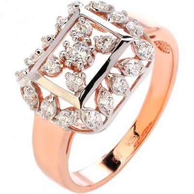

Кольцо из серебра р. , Эстет 01К1513649РА, фианит, 01К1513649РА