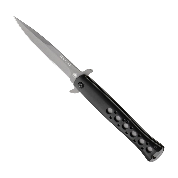 фото Нож складной "палермо" сталь 440, рукоять - сталь, 22 см мастер клинок