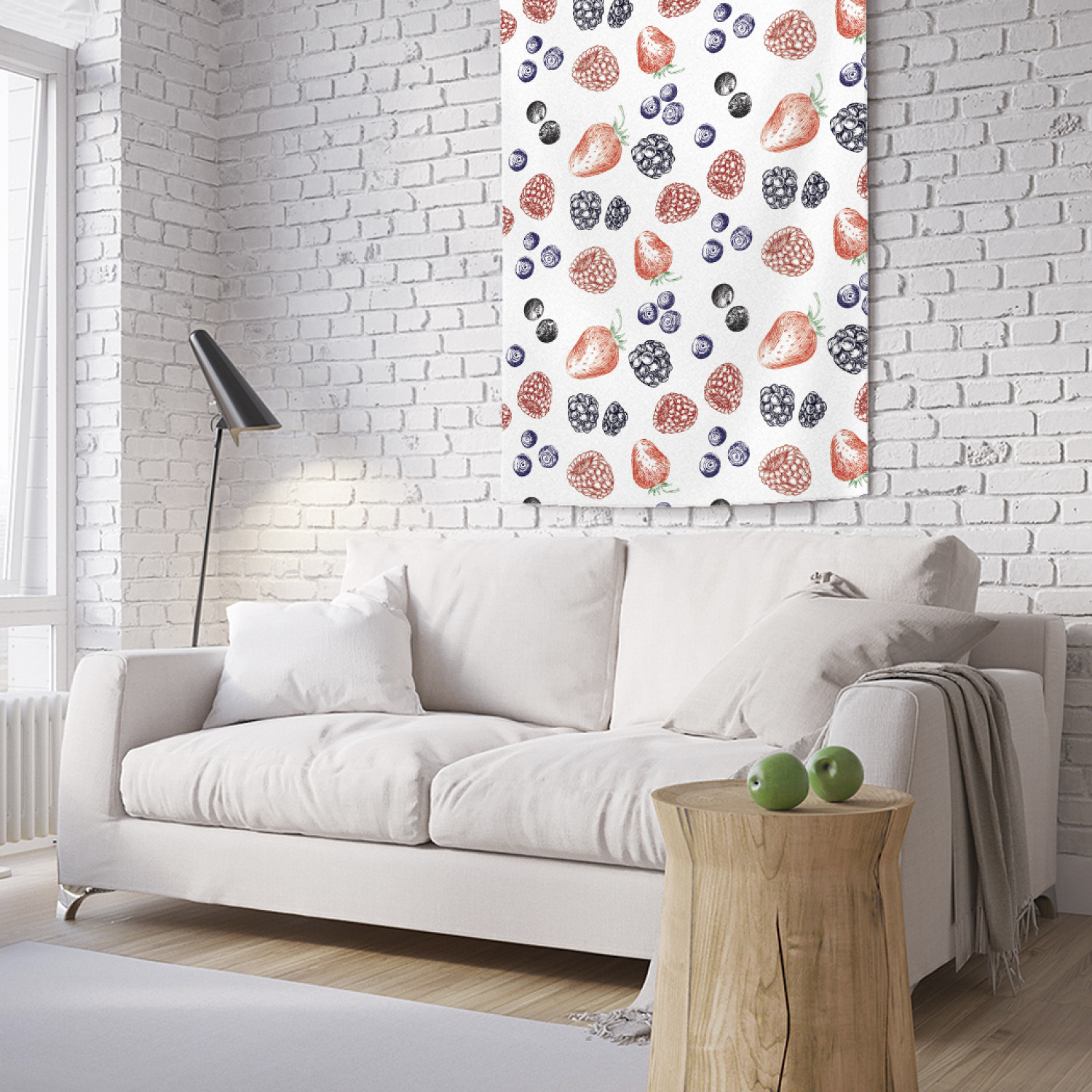 

Вертикальное фотопанно на стену JoyArty Ягодное разнообразие 100x150 см, Ягодное разнообразие