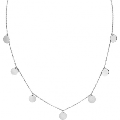 

Колье из серебра с без вставки 40 см Эстет 01Л051970, 01Л051970