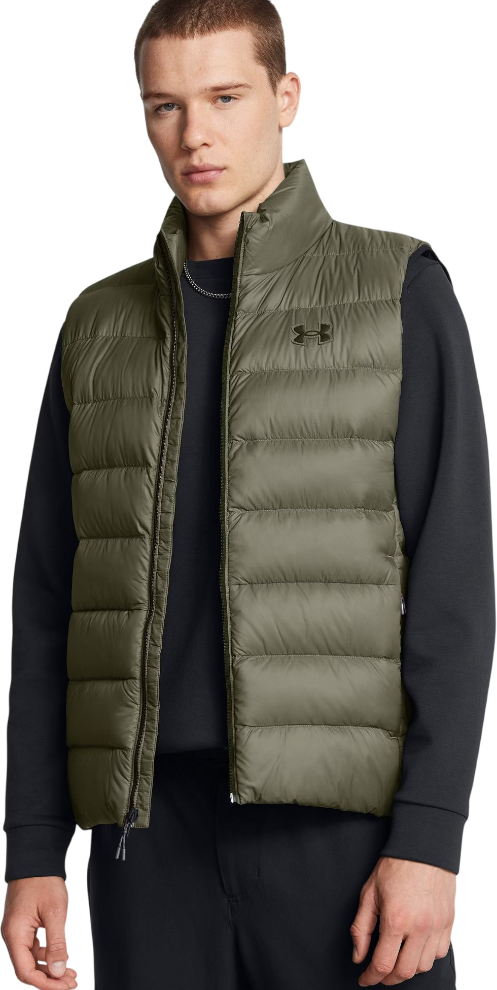 

Утепленный жилет мужской UNDER ARMOUR LEGEND DOWN VEST зеленый XL, LEGEND DOWN VEST