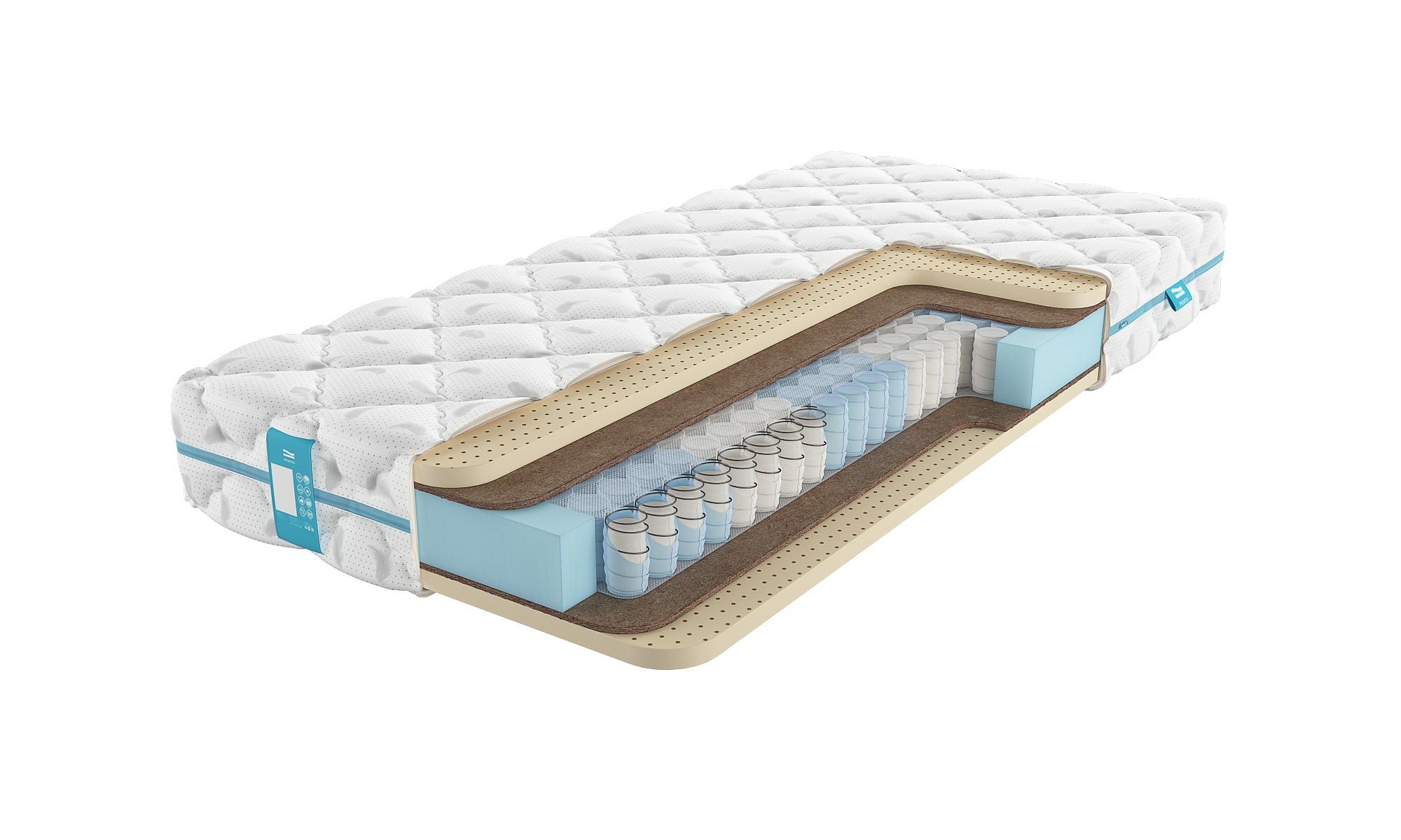 

Матрас Promtex Duet Middle 110х195, Duet Middle