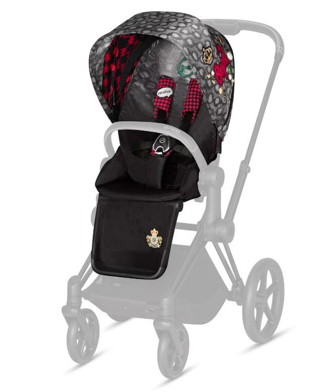 фото Комплект тканевых чехлов cybex priam iii seat pack, rebellious