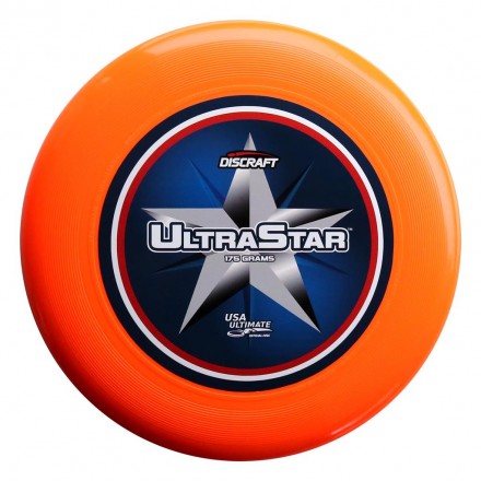 

Диск Фрисби Discraft Ultra-Star полноцвет оранжевый 2839