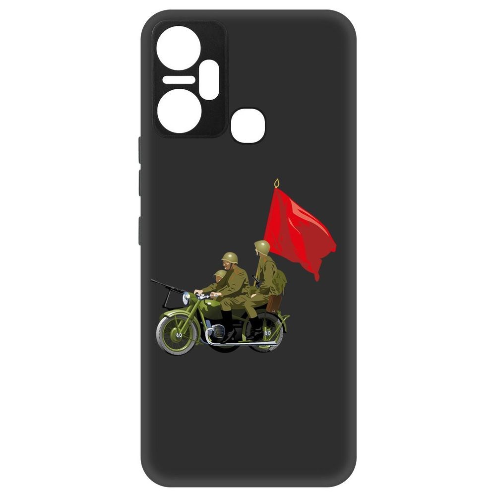 

Чехол-накладка Софт Мотоциклисты для Infinix Smart 6 Plus