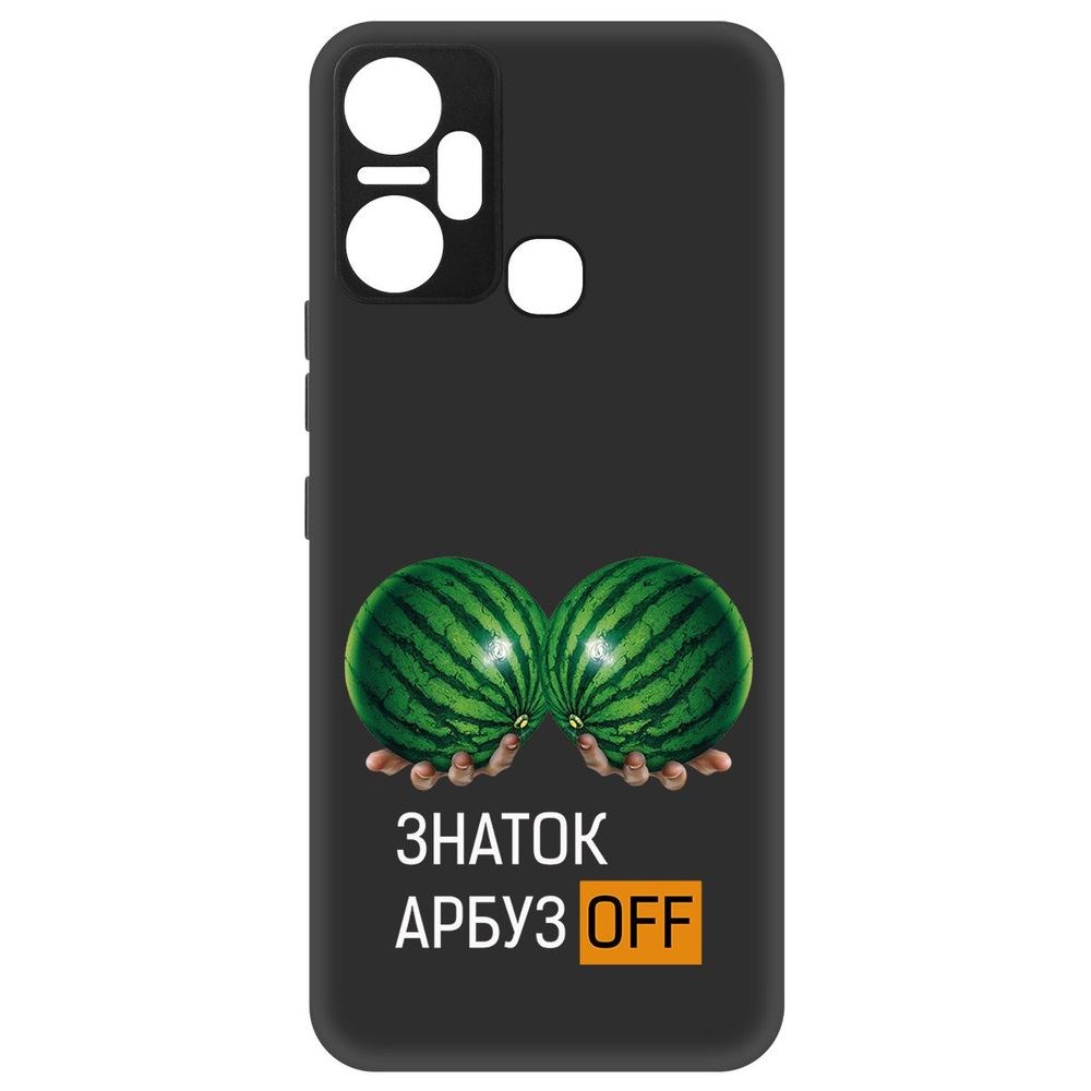 

Чехол-накладка Софт Знаток арбузов для Infinix Smart 6 Plus