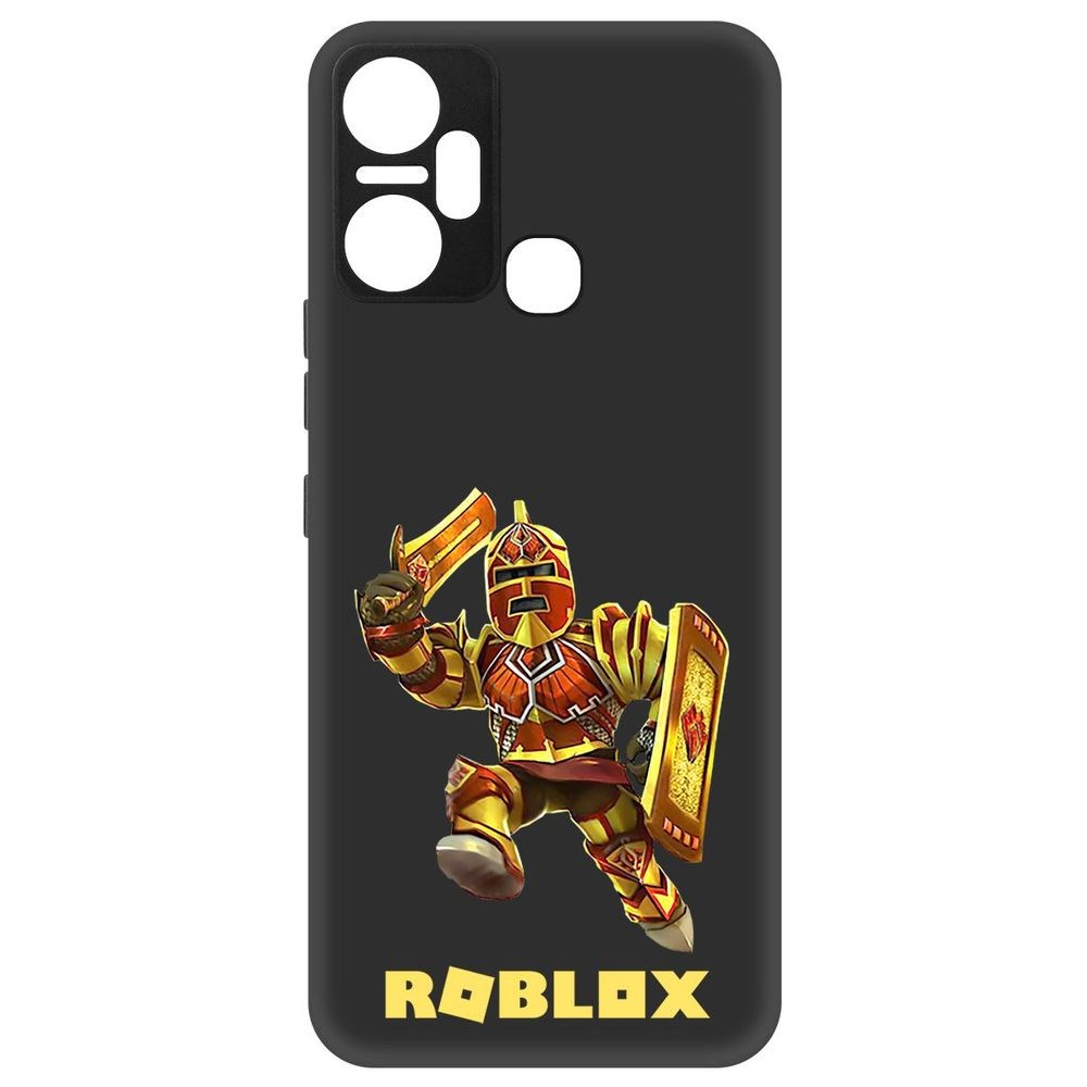 

Чехол-накладка Софт Roblox-Рэдклифф для Infinix Smart 6 Plus, Черный