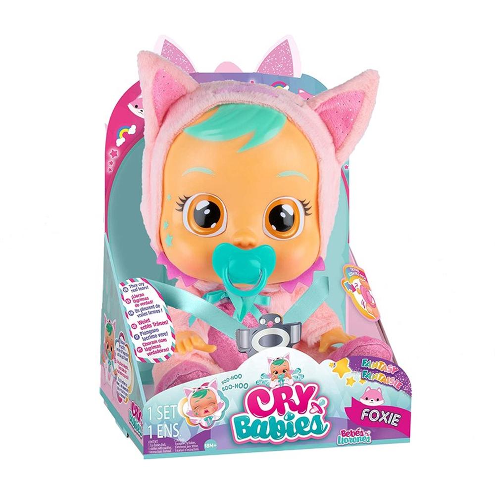 фото Кукла imc toys crybabies fantasy плачущий младенец foxie 81345