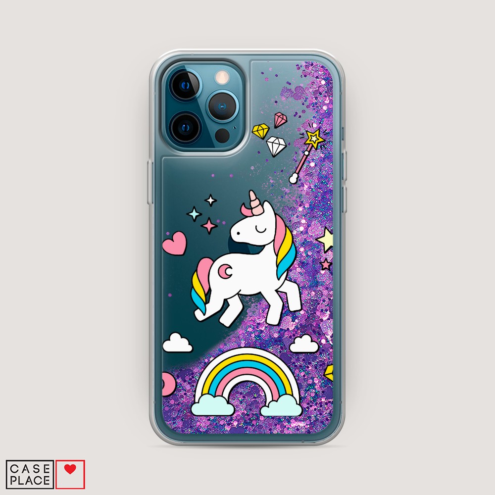 

Чехол Awog на Apple iPhone 12 Pro / Айфон 12 Pro "Принцесса единорог", Разноцветный, 12892-1