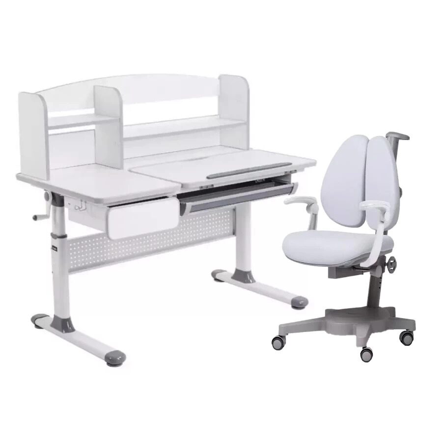 

Комплект Cubby парта Rimu Grey, кресло Brassica Grey 375834222555, Серый