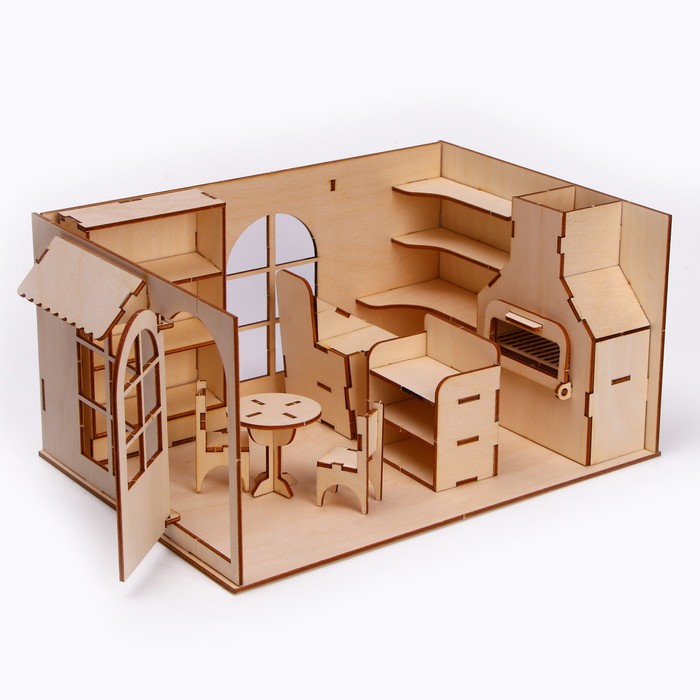 Игровой набор кукольной мебели «Пекарня» paremo набор мини кукольной мебели 3 предмета