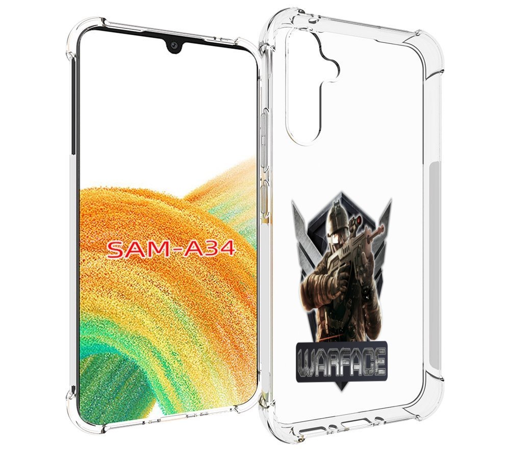 

Чехол MyPads игра про войну для Samsung Galaxy A34, Tocco