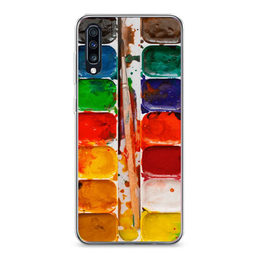 

Чехол на Samsung Galaxy A70 "Акварель", 28150-4