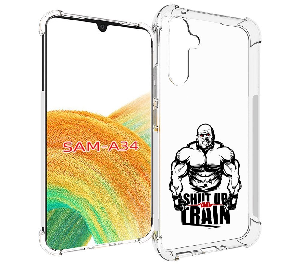 

Чехол MyPads здоровое тело для Samsung Galaxy A34, Tocco