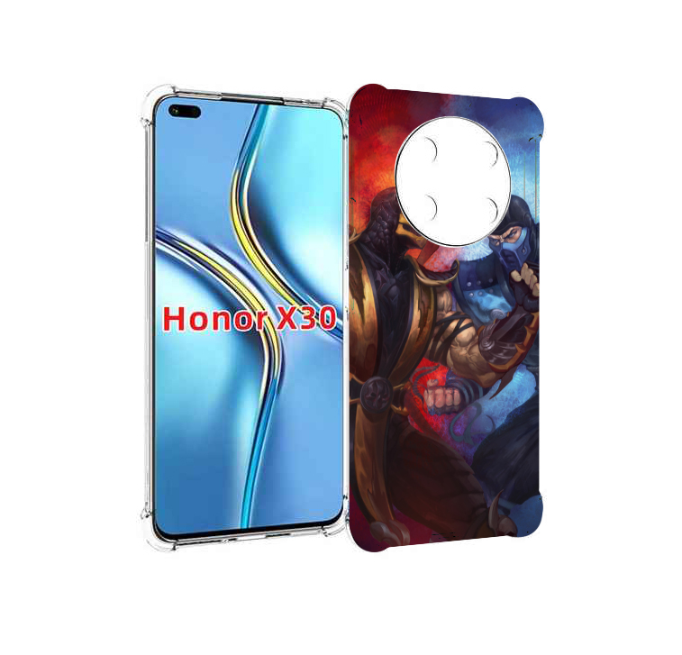 

Чехол MyPads Mortal Kombat art для Honor X30 / Magic4 Lite 5G, Прозрачный, Tocco