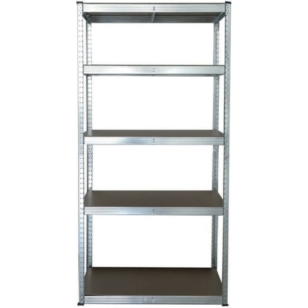 фото Металлический стеллаж ar shelving stabil s 180х90х40 см, оцинкованный, 5 полок мдф ts18500