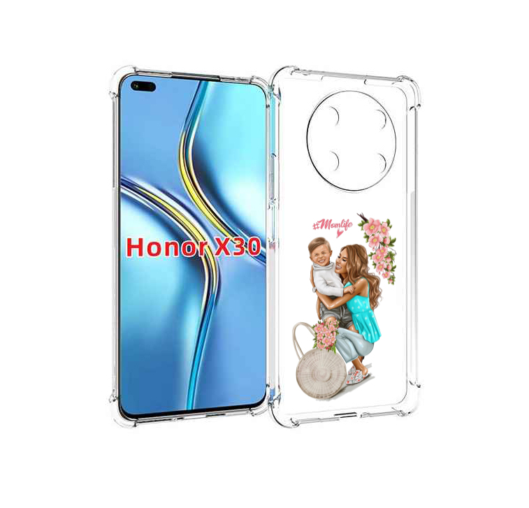 Чехол MyPads Momlife для Honor X30 / Magic4 Lite 5G