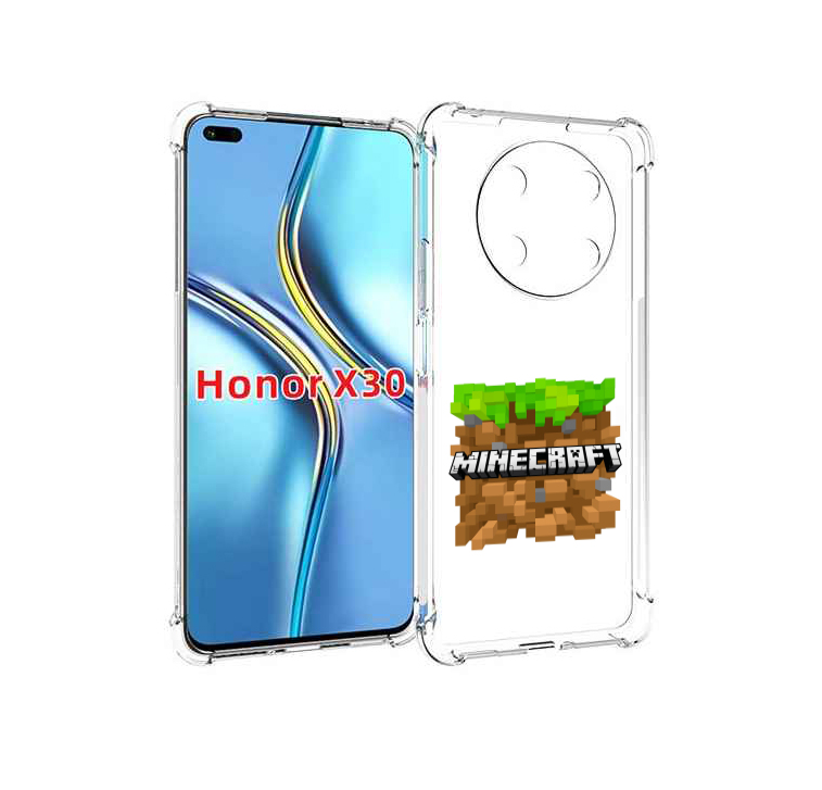 

Чехол MyPads Minecraft-2 для Honor X30 / Magic4 Lite 5G, Прозрачный, Tocco