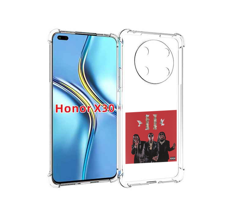 

Чехол MyPads Migos - Culture II для Honor X30 / Magic4 Lite 5G, Прозрачный, Tocco