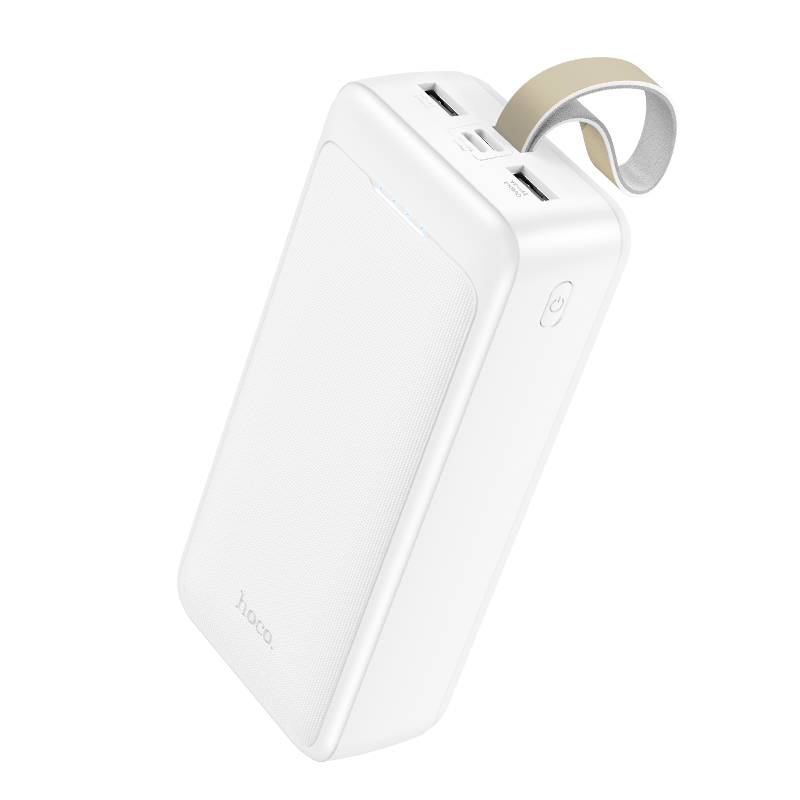 

Внешний аккумулятор Hoco J111B 30000mAh 2USB 2.0A White, J111B