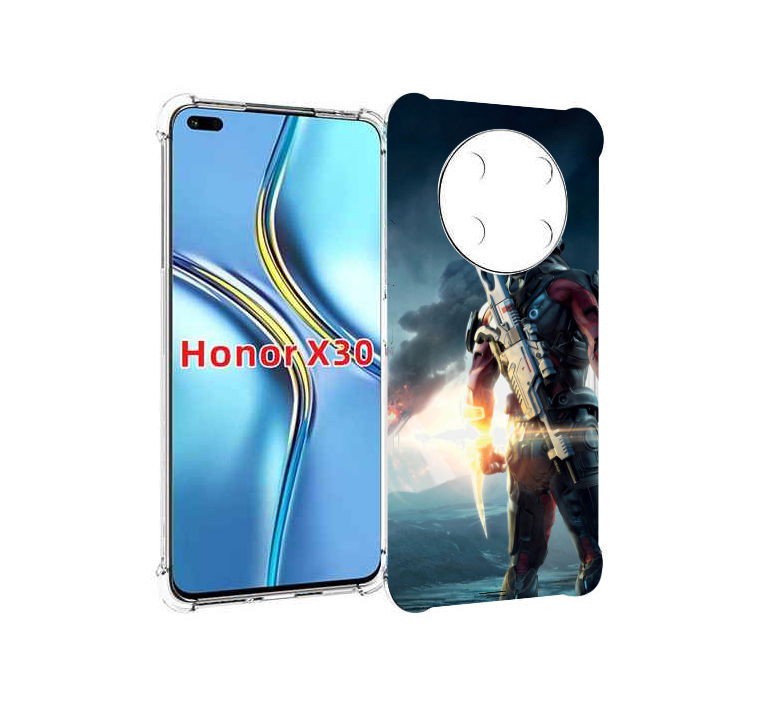 

Чехол MyPads Mass Effect Andromeda Ryder для Honor X30 / Magic4 Lite 5G, Прозрачный, Tocco