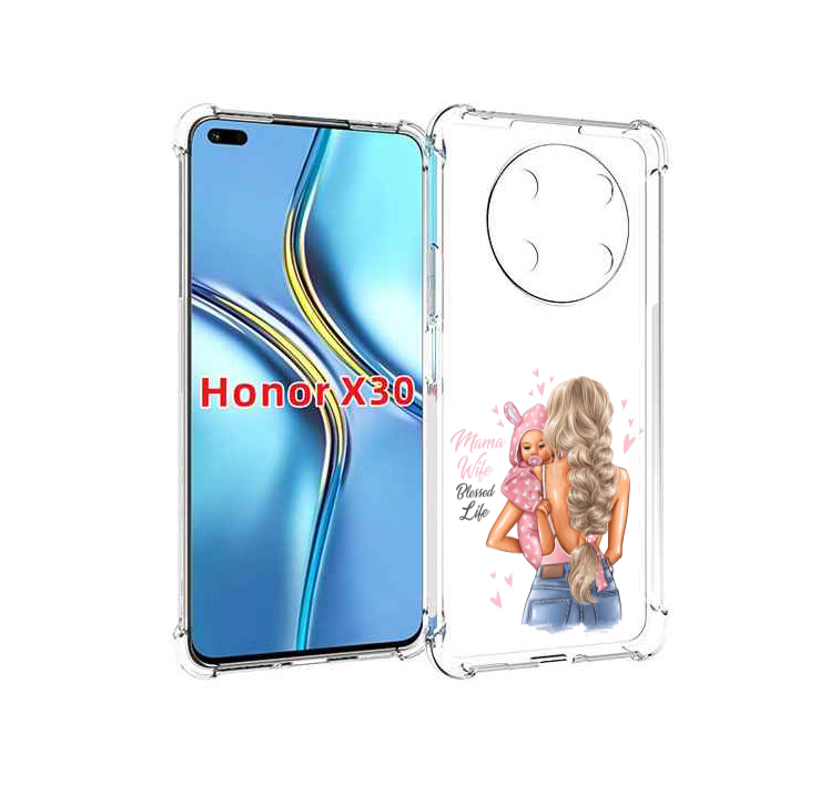 

Чехол MyPads Mama-wibe для Honor X30 / Magic4 Lite 5G, Прозрачный, Tocco