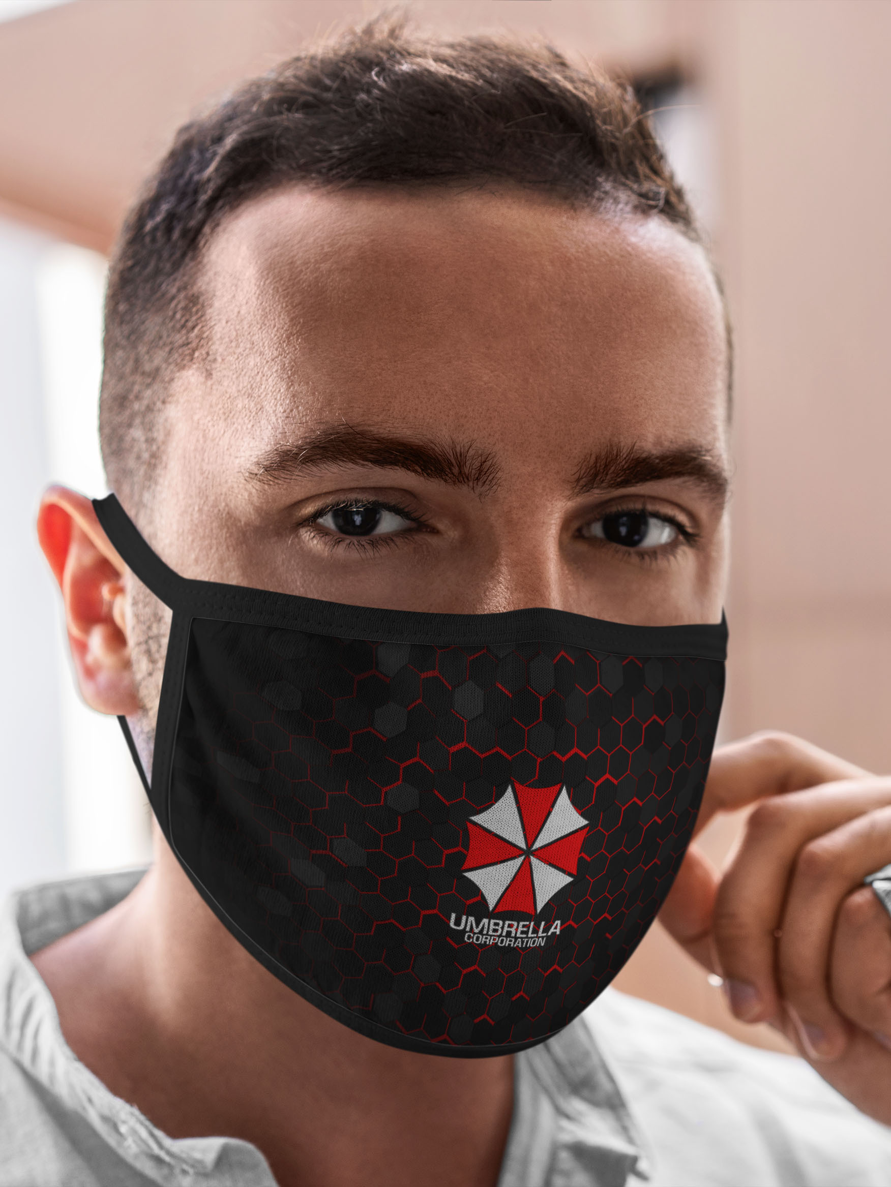

Многоразовая маска унисекс Burnettie Resident Evil Umbrella Corp, Разноцветный, Resident Evil Umbrella Corp