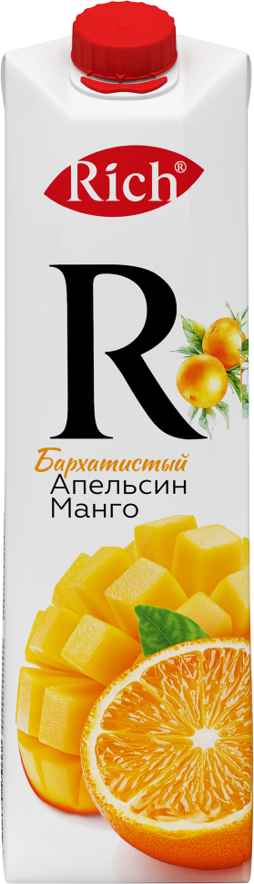 

Нектар Rich Апельсин-Манго, 12 шт х 1 л