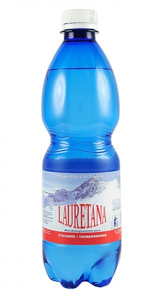 Вода минеральная Lauretana газированная, 6 шт х 0,5 л