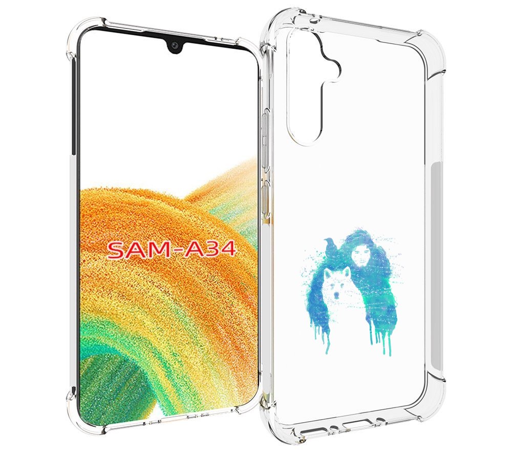 

Чехол MyPads джон сноу для Samsung Galaxy A34, Tocco