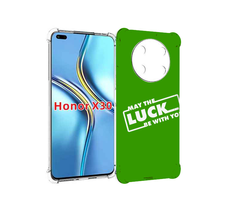 

Чехол MyPads Luck green для Honor X30 / Magic4 Lite 5G, Прозрачный, Tocco
