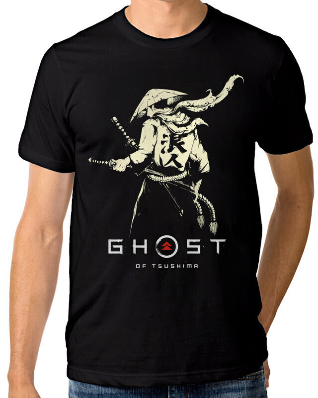 

Футболка мужская Dream Shirts Призрак Цусимы - Ghost of Tsushima 10009852 черная M, Призрак Цусимы - Ghost of Tsushima 10009852
