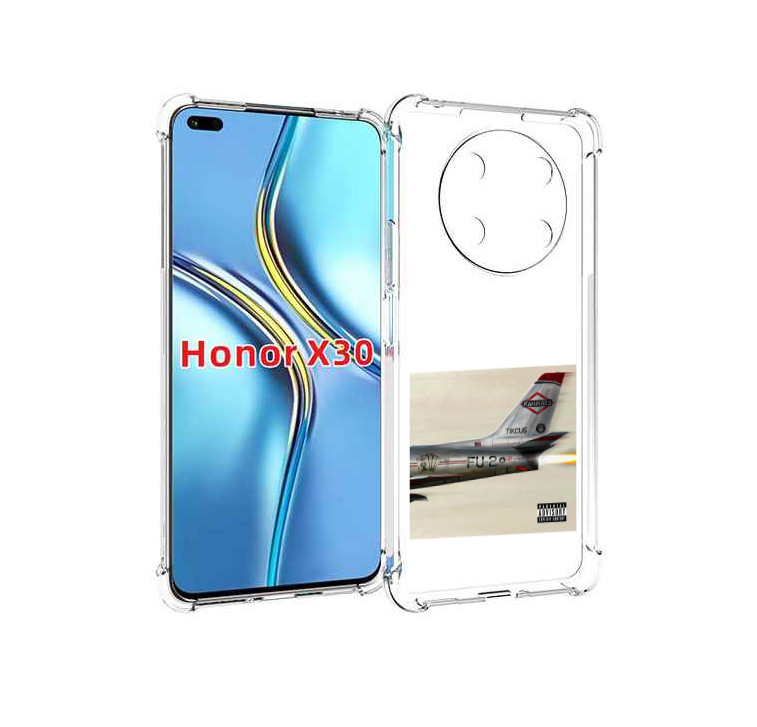 

Чехол MyPads KAMIKAZE Eminem для Honor X30 / Magic4 Lite 5G, Прозрачный, Tocco