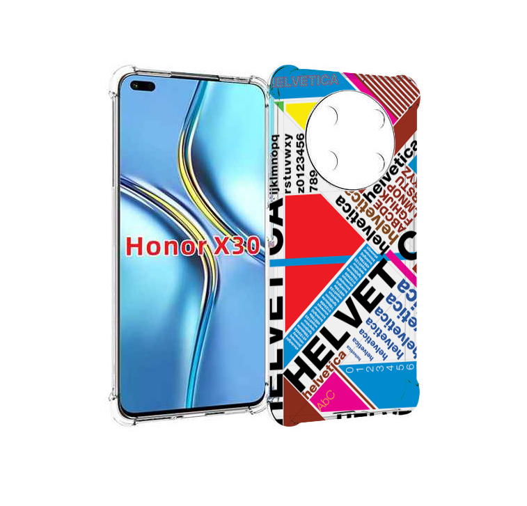 

Чехол MyPads HELVET для Honor X30 / Magic4 Lite 5G, Прозрачный, Tocco