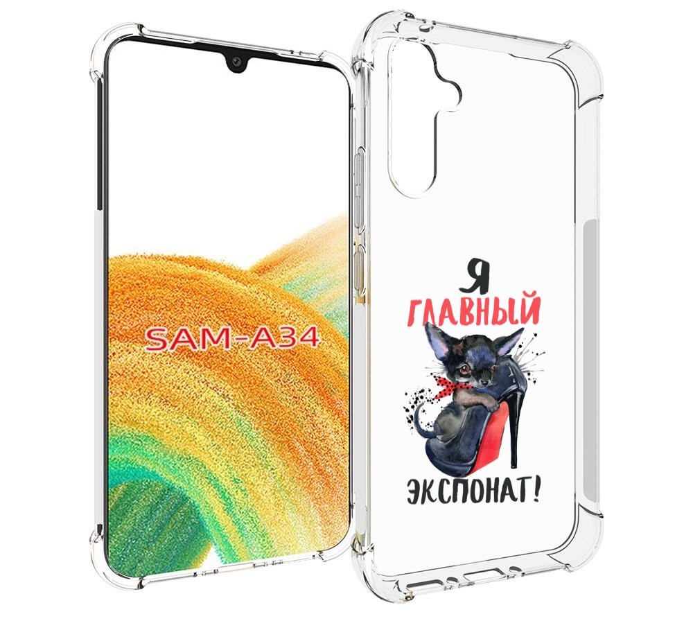 

Чехол MyPads главный экспонат для Samsung Galaxy A34, Tocco