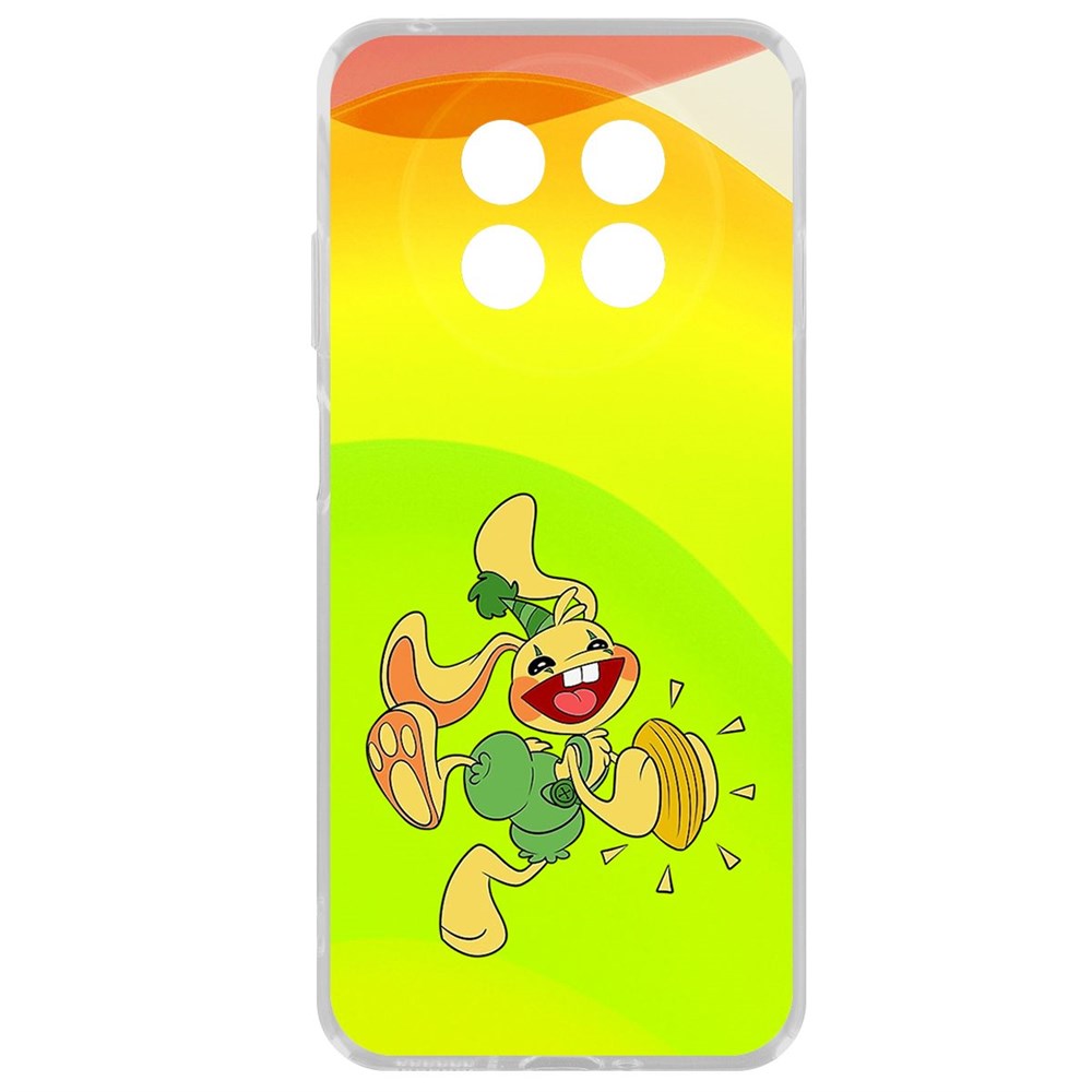 

Чехол-накладка Krutoff Clear Case Хаги Ваги - Крольчонок Бонзо для Huawei Nova Y91, Прозрачный