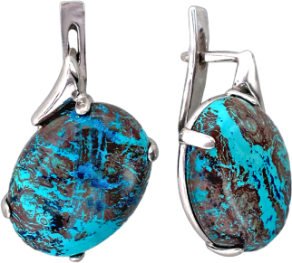 

Серьги женские из серебра Эстет К3С453122АР, агат, К3С453122АР