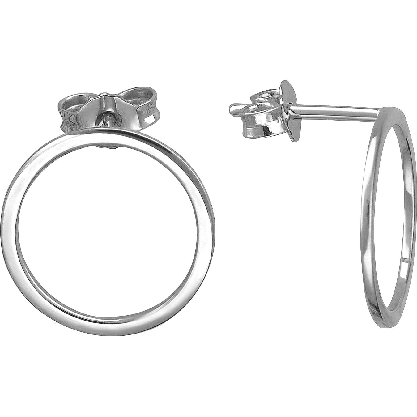 

Серьги женские из серебра Эстет 01С0513052, без вставки, 01С0513052